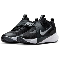 NIKE Team Hustle D Basketballschuhe Kinder 002 - black/white-anthracite 36.5