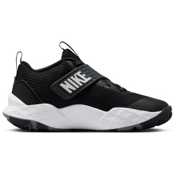 NIKE Team Hustle D Basketballschuhe Kinder 002 - black/white-anthracite 36.5