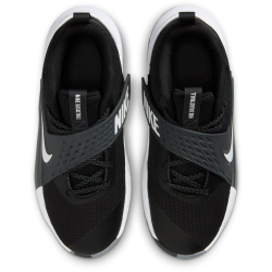 NIKE Team Hustle D Basketballschuhe Kinder 002 - black/white-anthracite 36.5