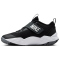 NIKE Team Hustle D Basketballschuhe Kinder 002 - black/white-anthracite 36.5