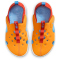 NIKE Sunray Protect 4 Badeschuhe Kinder 800 - orange peel/university blue-picante red 29.5