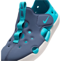 NIKE Sunray Protect 4 Badeschuhe Kinder 401 - thunderstorm/dusty cactus-sail 29.5