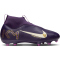 NIKE Jr. Mercurial Superfly 10 Academy Kylian Mbappé FG/MG Fußballschuhe Kinder 500 - grand purple/pale ivory 32