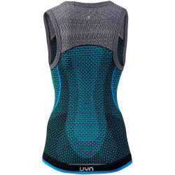 UYN Alpha Running ärmelloses Laufshirt Damen surf/paloma L