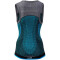 UYN Alpha Running ärmelloses Laufshirt Damen surf/paloma L