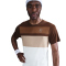 NIKE Court Advantage kurzarm Tennisshirt Herren 259 - cacao wow/white/white S