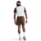 NIKE Court Advantage kurzarm Tennisshirt Herren 259 - cacao wow/white/white S