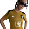NIKE Niederlande Dri-FIT Strike kurzarm Trainingsshirt Damen 717 - bronzine/bronzine/black/white XS