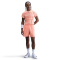 NIKE Court Victory Dri-FIT kurzarm Tennisshirt Herren 664 - washed coral/white S