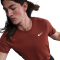 NIKE Court Victory Dri-FIT kurzarm Tennisshirt Herren 662 - mars stone/white S
