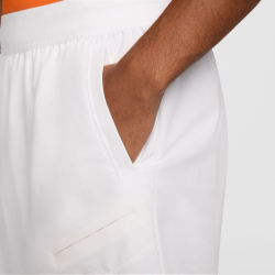 NIKE Court Advantage Dri-FIT 6" Tennisshorts Herren 100 - white/black S