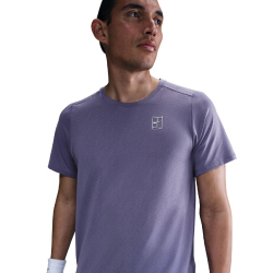 NIKE Court Advantage Dri-FIT kurzarm Tennisshirt Herren...