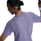 NIKE Court Advantage Dri-FIT kurzarm Tennisshirt Herren 527 - dusty amethyst/deep night L