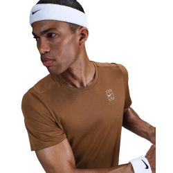 NIKE Court Advantage Dri-FIT kurzarm Tennisshirt Herren...