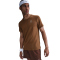NIKE Court Advantage Dri-FIT kurzarm Tennisshirt Herren 281 - lt british tan/psychic blue S