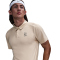 NIKE Court Advantage Dri-FIT Tennis Poloshirt Herren 126 - sanddrift/lt british tan XL