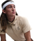 NIKE Court Advantage Dri-FIT Tennis Poloshirt Herren 126 - sanddrift/lt british tan XL
