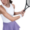 NIKE Court Ace Advantage Dri-FIT High-Waist Tennisrock Damen 527 - dusty amethyst/dusty amethyst S