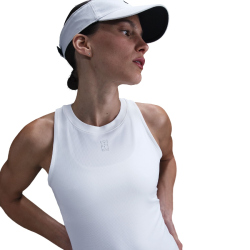 NIKE Court Advantage Dri-FIT Tennis Tanktop Damen 100 - white/white S