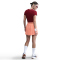 NIKE Court Ace Advantage High-Waist Falten-Tennisrock Damen 844 - apricot agate/apricot agate L