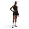 NIKE Court Ace Advantage High-Waist Falten-Tennisrock Damen 010 - black/black S