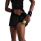 NIKE Court Ace Advantage High-Waist Falten-Tennisrock Damen 010 - black/black L