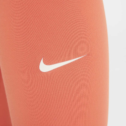 NIKE One Dri-FIT Tights Mädchen 812 - madder root/white L (146-156 cm)