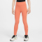 NIKE One Dri-FIT Tights Mädchen 812 - madder root/white L (146-156 cm)