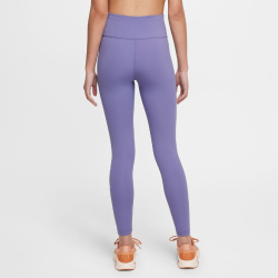 NIKE One Dri-FIT Tights Mädchen 527 - dusty amethyst/white L (146-156 cm)