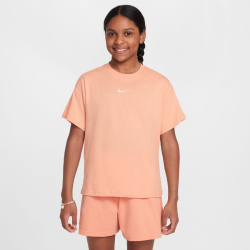 NIKE Sportswear T-Shirt Mädchen 844 - apricot agate S (128-137 cm)