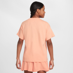 NIKE Sportswear T-Shirt Mädchen 844 - apricot agate S (128-137 cm)