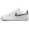 NIKE Court Vision Low Next Nature Sneaker Damen 103 - white/mink brown 35.5