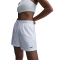NIKE Sportswear Classic Wovens Mid-Waist Shorts Damen 100 - white/black XS
