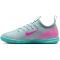 NIKE Jr. Mercurial Vapor 16 Academy IC Fußballschuhe Kinder 301 - ocean cube/pink blast 32