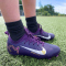 NIKE Jr. Mercurial Vapor 16 Academy Kylian Mbappé FG/MG Fußballschuhe Kinder 500 - grand purple/pale ivory 32