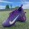 NIKE Jr. Mercurial Vapor 16 Academy Kylian Mbappé FG/MG Fußballschuhe Kinder 500 - grand purple/pale ivory 32