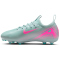 NIKE Jr. Mercurial Vapor 16 Academy FG/MG Fußballschuhe Kinder 301 - ocean cube/pink blast 32