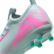 NIKE Jr. Mercurial Vapor 16 Academy FG/MG Fußballschuhe Kinder 301 - ocean cube/pink blast 32