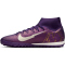 NIKE Mercurial Superfly 10 Academy Kylian Mbappé TF Multinocken-Fußballschuhe Herren 500 - grand purple/pale ivory 36
