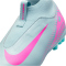 NIKE Jr. Mercurial Superfly 10 Academy AG Fußballschuhe Kinder 301 - ocean cube/pink blast 38.5