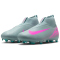 NIKE Jr. Mercurial Superfly 10 Academy FG/MG Fußballschuhe Kinder 301 - ocean cube/pink blast 32
