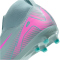 NIKE Jr. Mercurial Superfly 10 Academy FG/MG Fußballschuhe Kinder 301 - ocean cube/pink blast 32