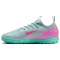 NIKE Jr. Mercurial Vapor 16 Academy TF Multinocken-Fußballschuhe Kinder 301 - ocean cube/pink blast 32