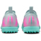NIKE Jr. Mercurial Vapor 16 Academy TF Multinocken-Fußballschuhe Kinder 301 - ocean cube/pink blast 32