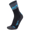UYN Cycling Light Fahrradsocken mit Cool-Air-Flow Technologie aus Natex Herren black/grey/indigo bunting 35-38