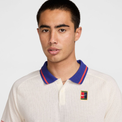 NIKE Court Heritage Tennis Poloshirt Herren 110 - pale...