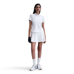 NIKE Victory Dri-FIT Poloshirt Damen 100 - white/black XL