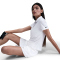 NIKE Victory Dri-FIT Poloshirt Damen 100 - white/black XL