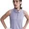 NIKE Victory Dri-FIT ärmelloses Poloshirt Damen 533 - lilac ice/white S