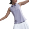 NIKE Victory Dri-FIT ärmelloses Poloshirt Damen 533 - lilac ice/white L